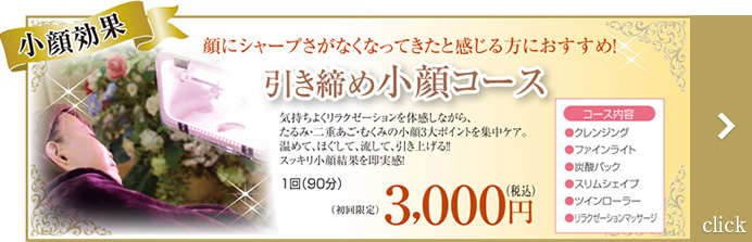 ひきしめ小顔コース
