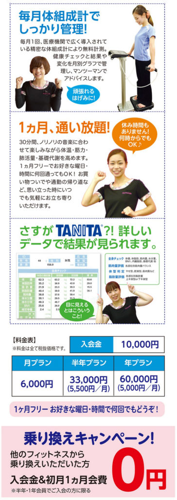 女性専用痩せるジム ピュアフィットネス奈良学園前田原本